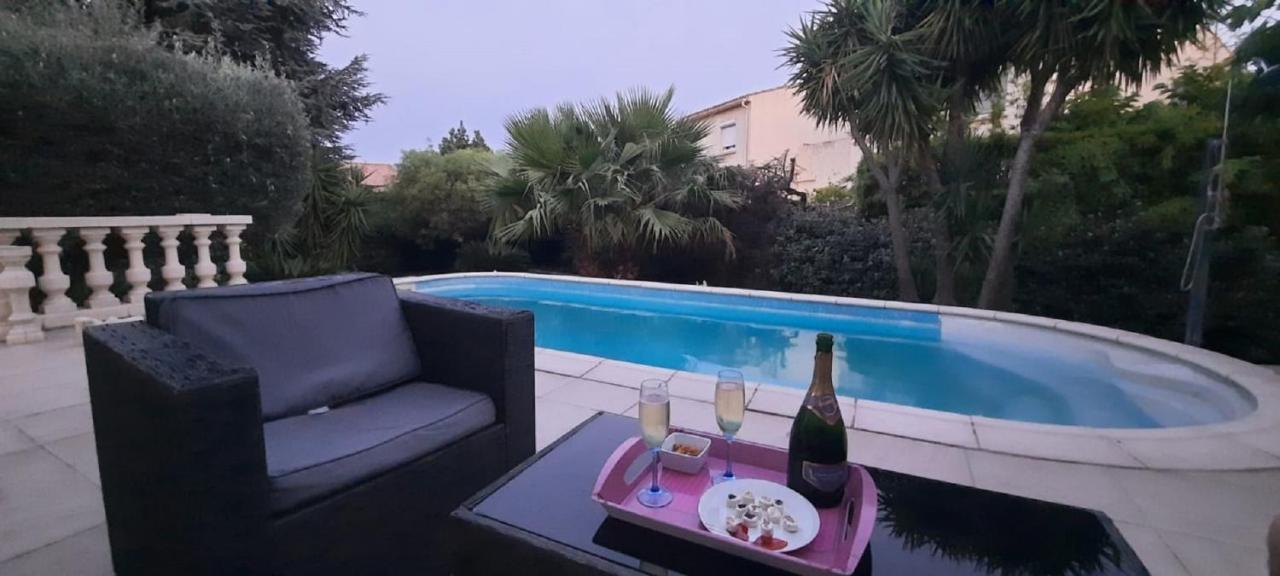 Maison Proche De Hyeres Avec Piscine Privee, Terrasse Et Jardin La Farlède Zewnętrze zdjęcie